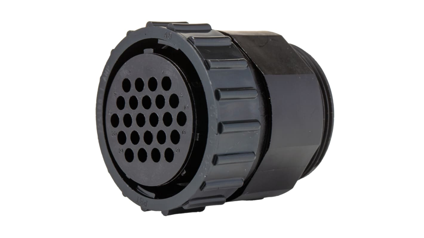 TE Connectivity Circular Connector, 24 Contacts, Cable Mount, Plug, Female, CPC Series 1 Series