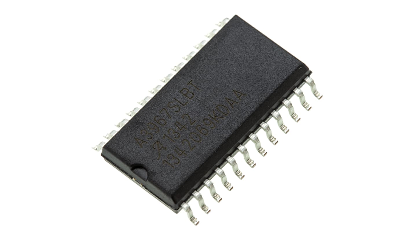 Allegro Microsystems A3967SLBTR-T, Stepper Motor Driver IC, 30 V 0.75A 24-Pin, SOIC W