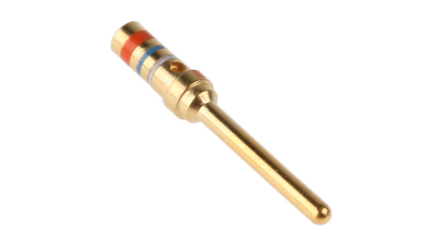 TE Connectivity, AMPLIMITE 109 Series, size 20 Male Crimp D-sub Connector Contact, Gold over Nickel Signal, 24 →