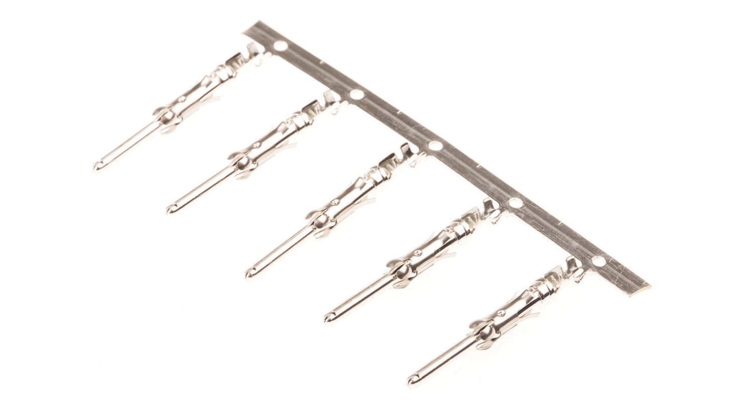 TE Connectivity 压接公端子, 镀锡, 0.2mm²至 0.6mm², 24AWG至 20AWG, 用于CPC、G 系列和 M 系列连接器外壳, Type III+系列
