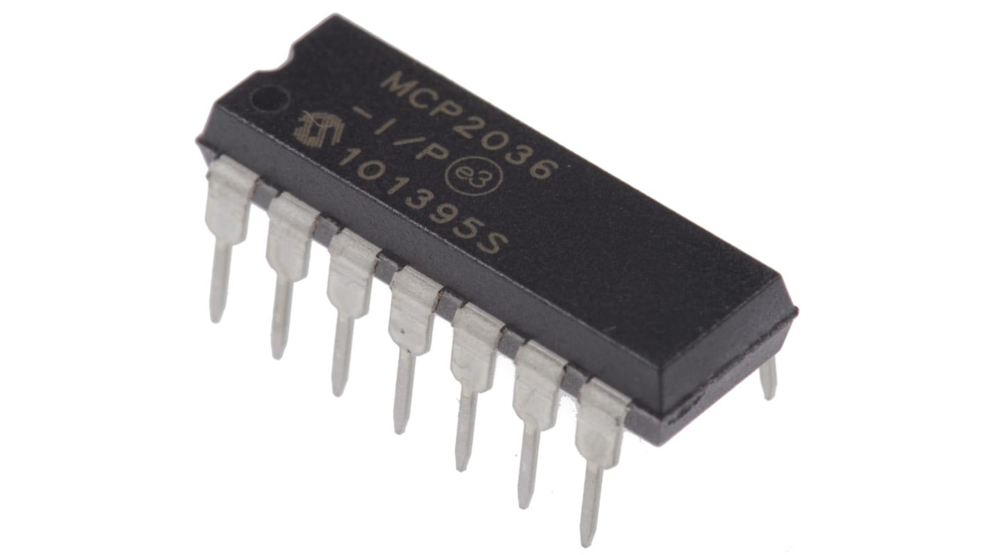 Microchip Analog Front-End IC 11 Bit 1 Stk. 1-Kanal PDIP, 14-Pin