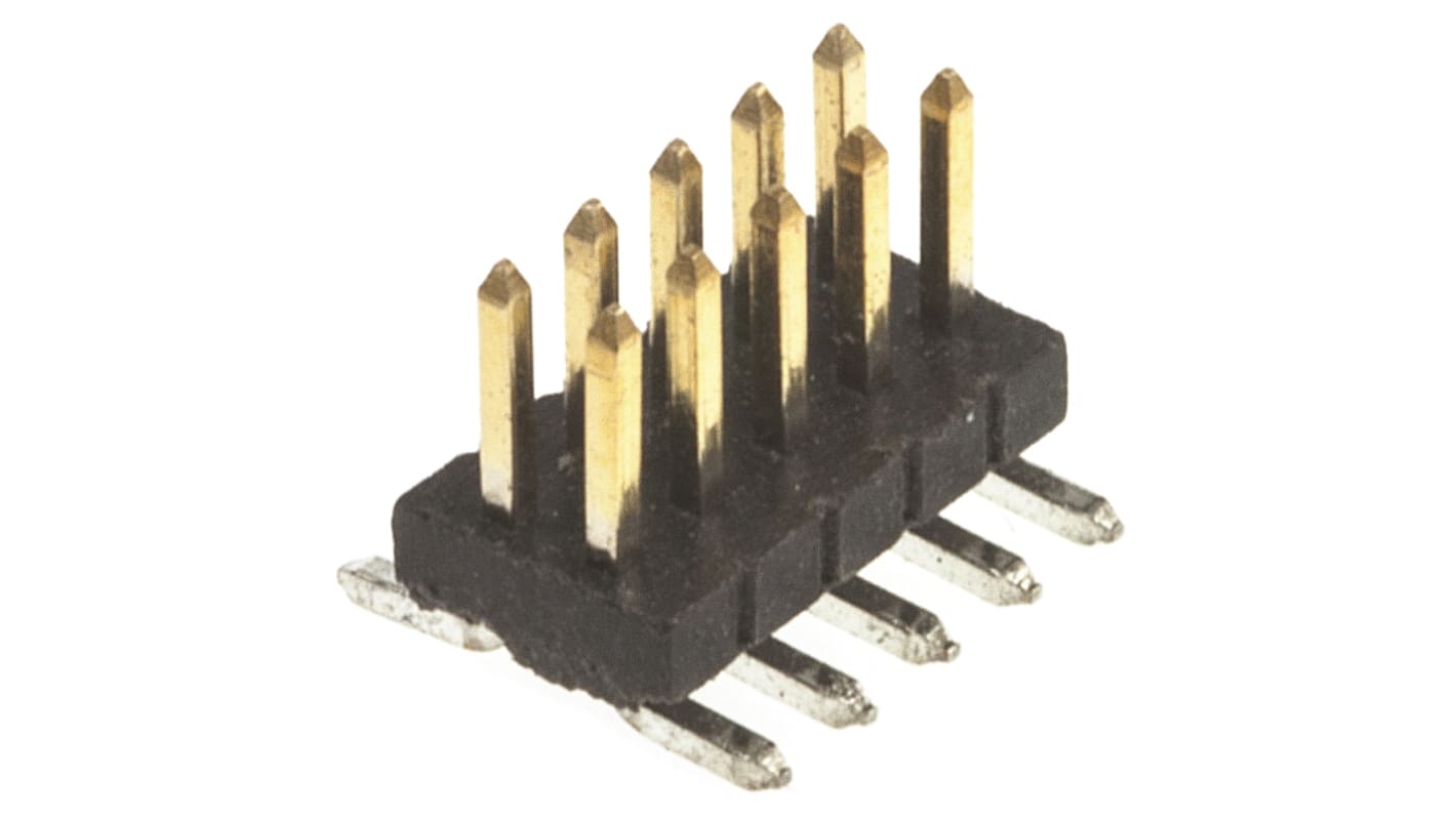 Connettore maschio HARWIN, 10 vie, 2 file, passo 1.27mm