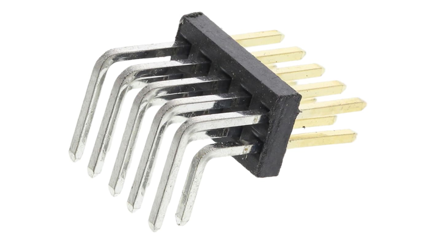 Złącze szpilkowe 10-pinowe raster: 1.27mm 2-rzędowe HARWIN Przewlekany 1.0A