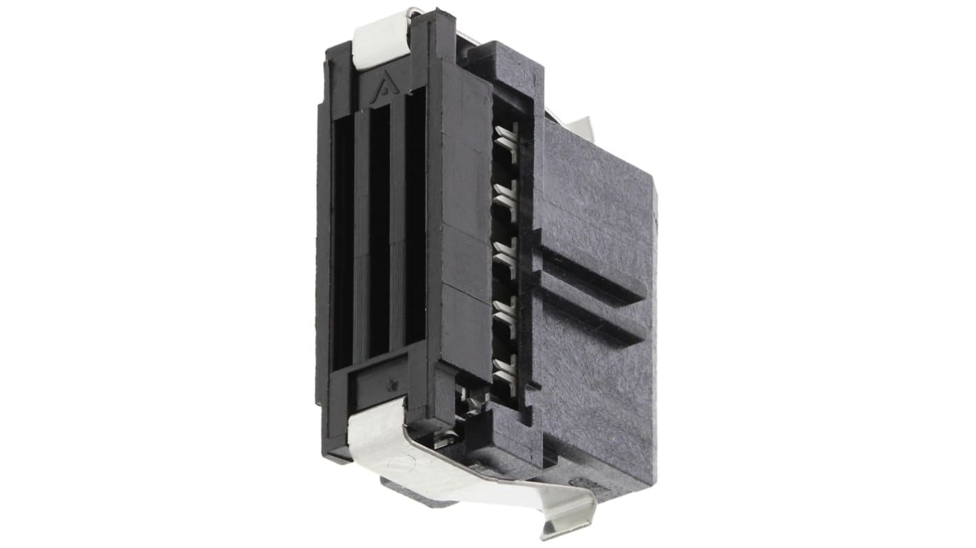 TE Connectivity IDC连接器, 母座, 20p, 1.27mm间距, 2排, 电缆安装, IDC端接, 直向, AMP-LATCH System 50系列