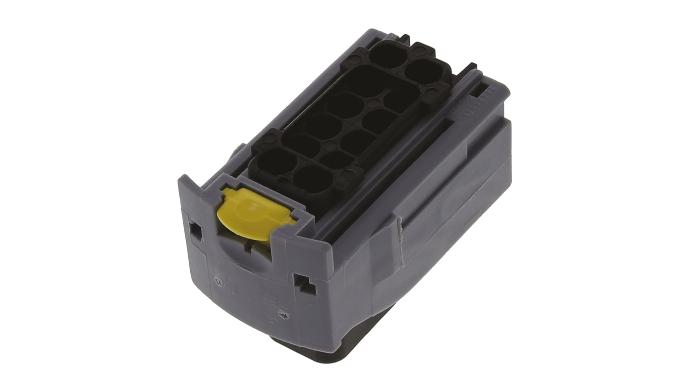 TE Connectivity, AMP MCP 1.5/2.8 Female Automotive Connector, 12 Way, 2 Row