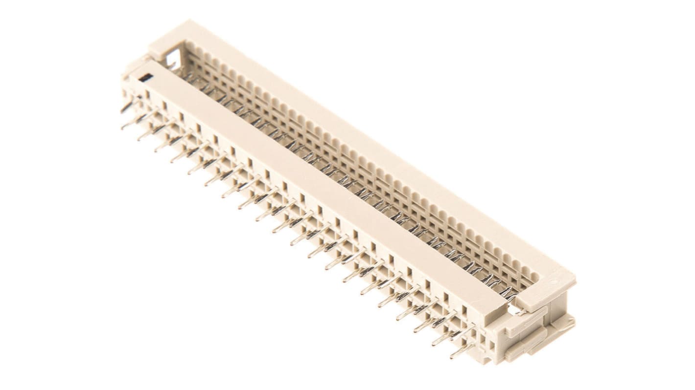 TE Connectivity IDC连接器, 公插, 40p, 2.54mm间距, 2排, 电缆安装, IDC端接, 直向, AMP-LATCH系列