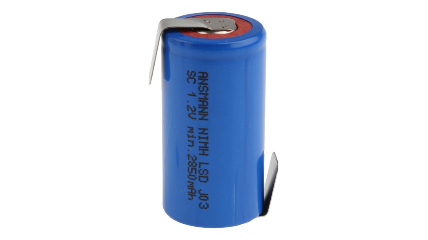 Ansmann Ansmann MaxE, 5035391, 1.2V, Sub-C, NiMH Rechargeable Battery, 3Ah