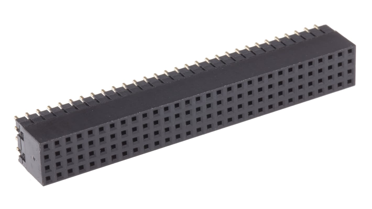 Gniazdo PCB 120 -pinowe 4 -rzędowe raster: 2mm Listwa gniazdowa Proste Przewlekany