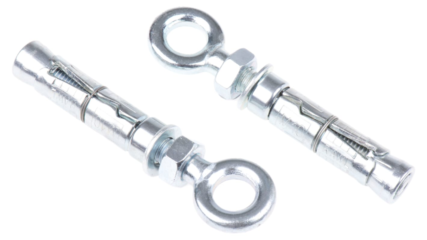 Kotwa do kamienia dł 120mm M10 Stalowe Ø 16mm RawlPlug Kotwa oczkowa