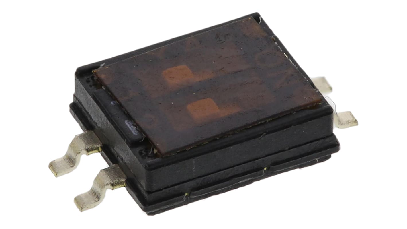 Interruptor DIP, DPST, Montaje superficial, Actuador Deslizante, 25 mA a 24 V dc, 2 vías, +20 → +70°C