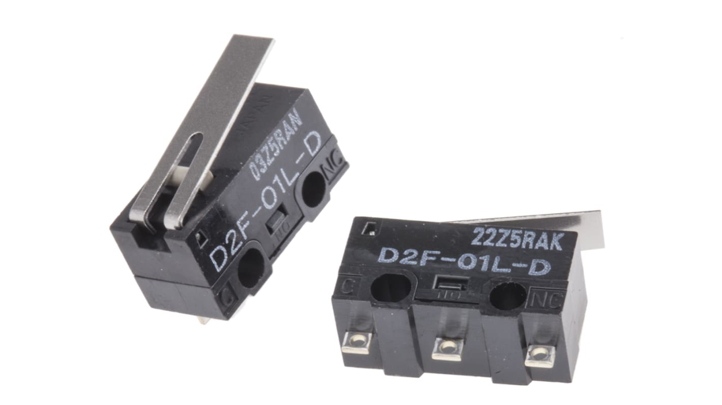 Łącznik Micro z dźwignią Omron SPDT IP40