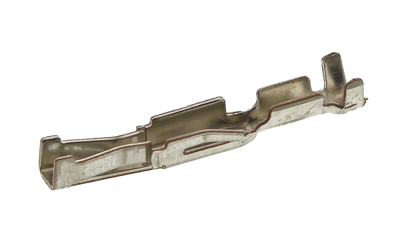 TE Connectivity AMPMODU HE14 Series Female Crimp Terminal, 28AWG Min, 24AWG Max
