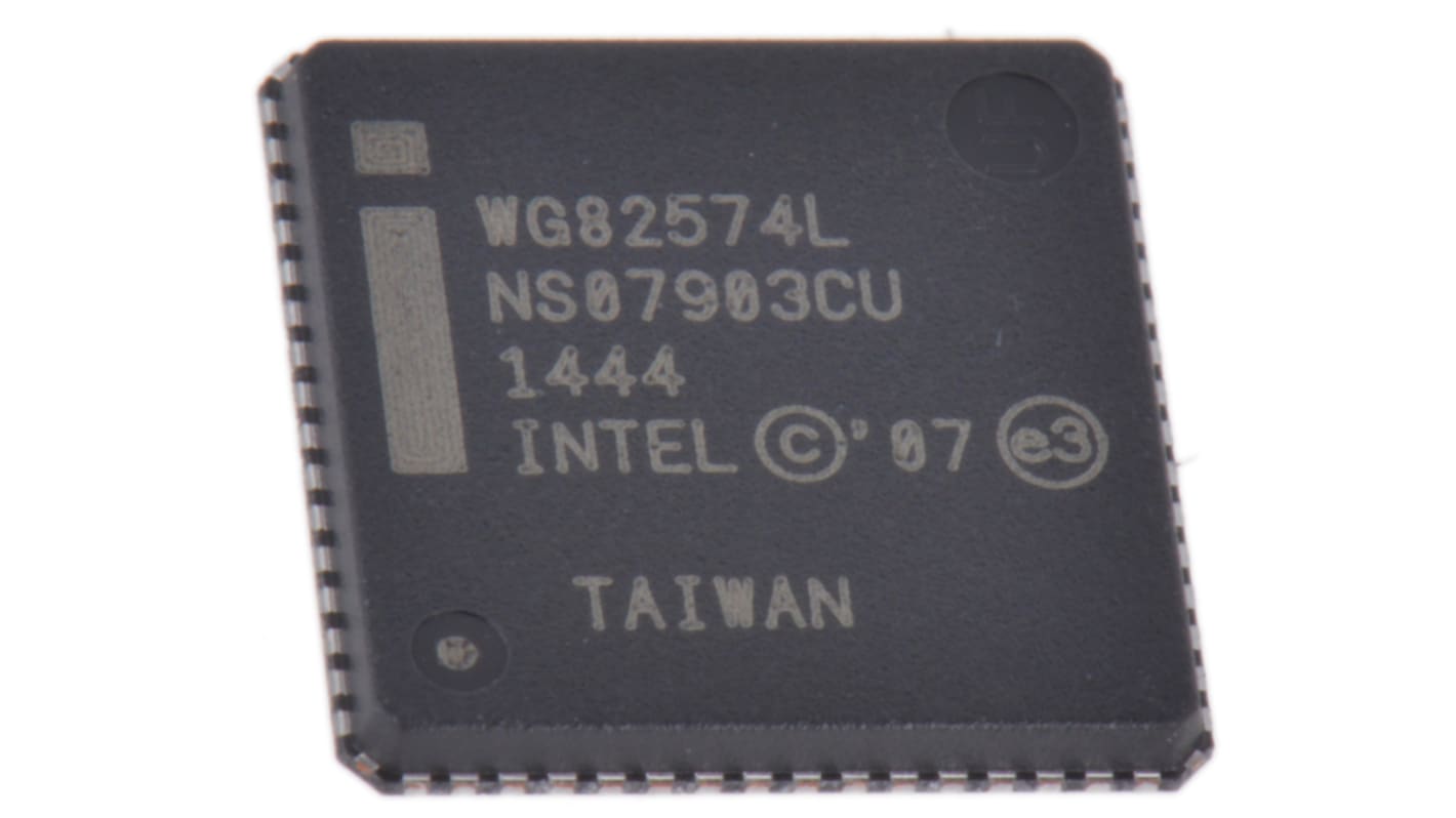 Intel WG82574L S LBA9, Ethernet Controller, 1000Mbps, 3.3 V, 64-Pin QFN