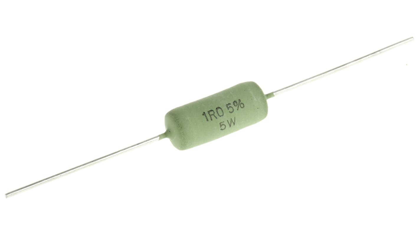 Vishay 1Ω Wire Wound Resistor 5W ±5% AC05000001008JAC00