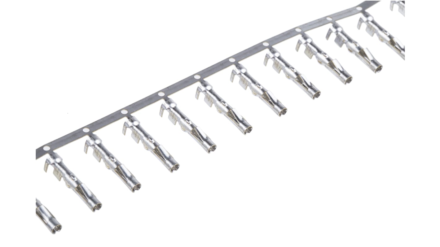 TE Connectivity Commercial MATE-N-LOK Series Female Crimp Terminal, 20AWG Min, 14AWG Max