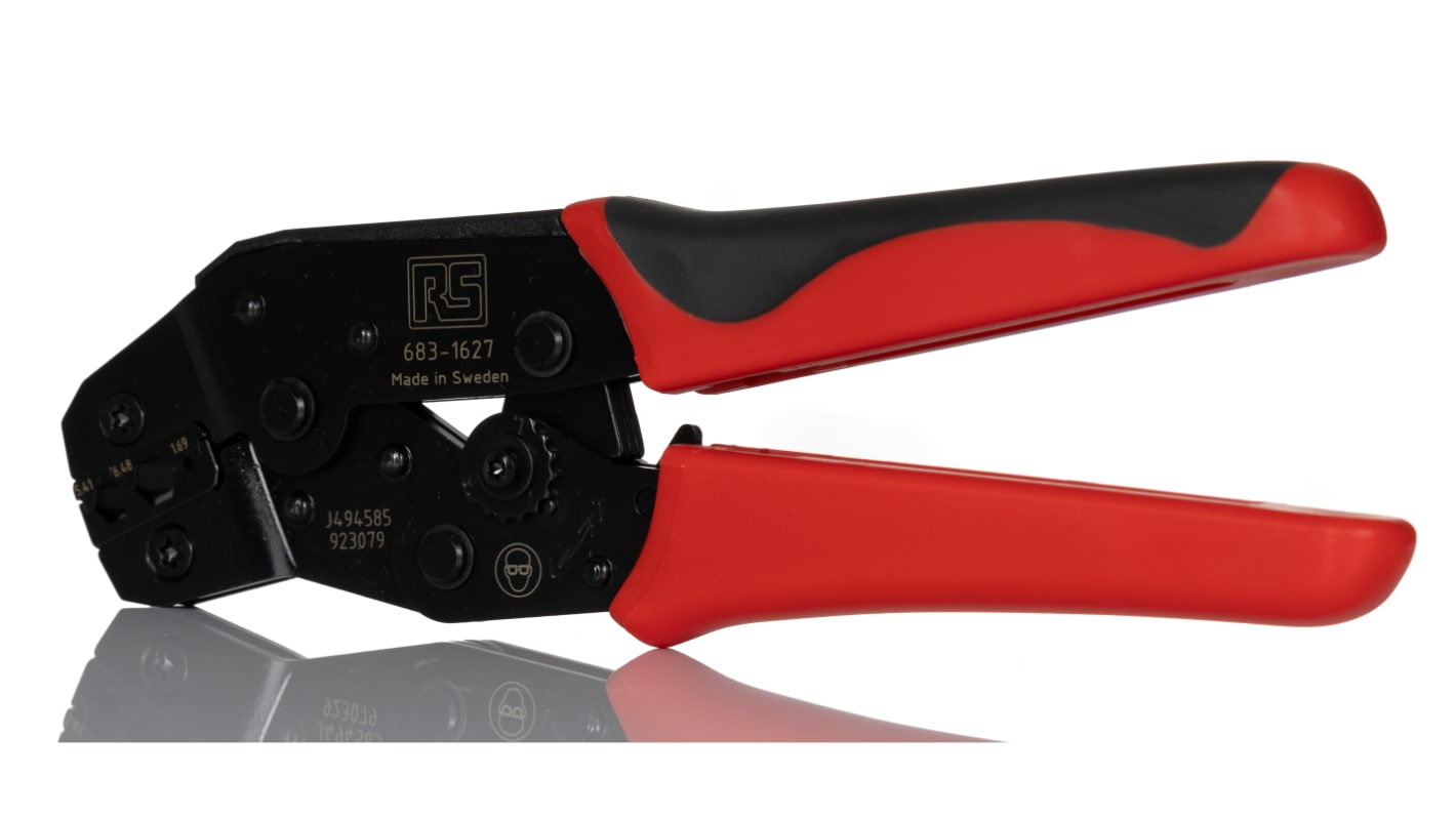 RS PRO Hand Ratcheting Crimp Tool for Coaxial Connectors