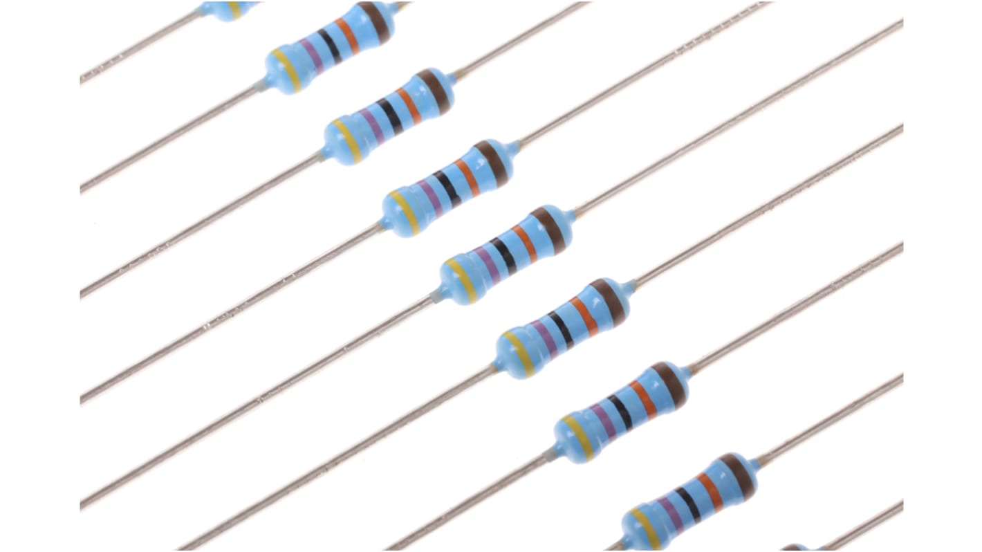 Vishay 470kΩ Thin Film Resistor 0.6W ±1% MRS25000C4703FCT00