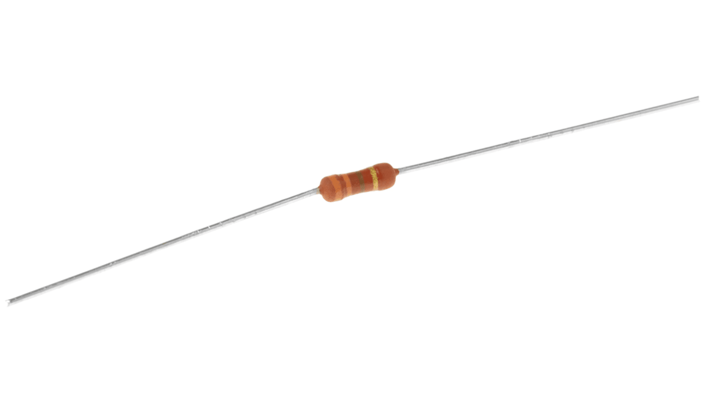 Vishay 金属膜电阻, 330Ω, 1W, ±5%容差, ±250ppm/°C, PR01系列