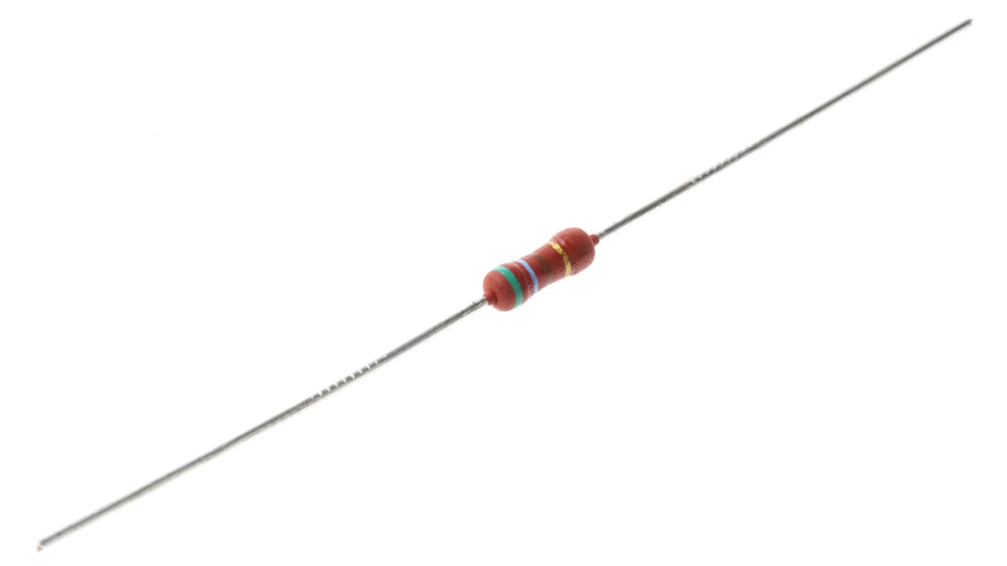 Vishay 金属膜电阻, 560Ω, 1W, ±5%容差, ±250ppm/°C, PR01系列