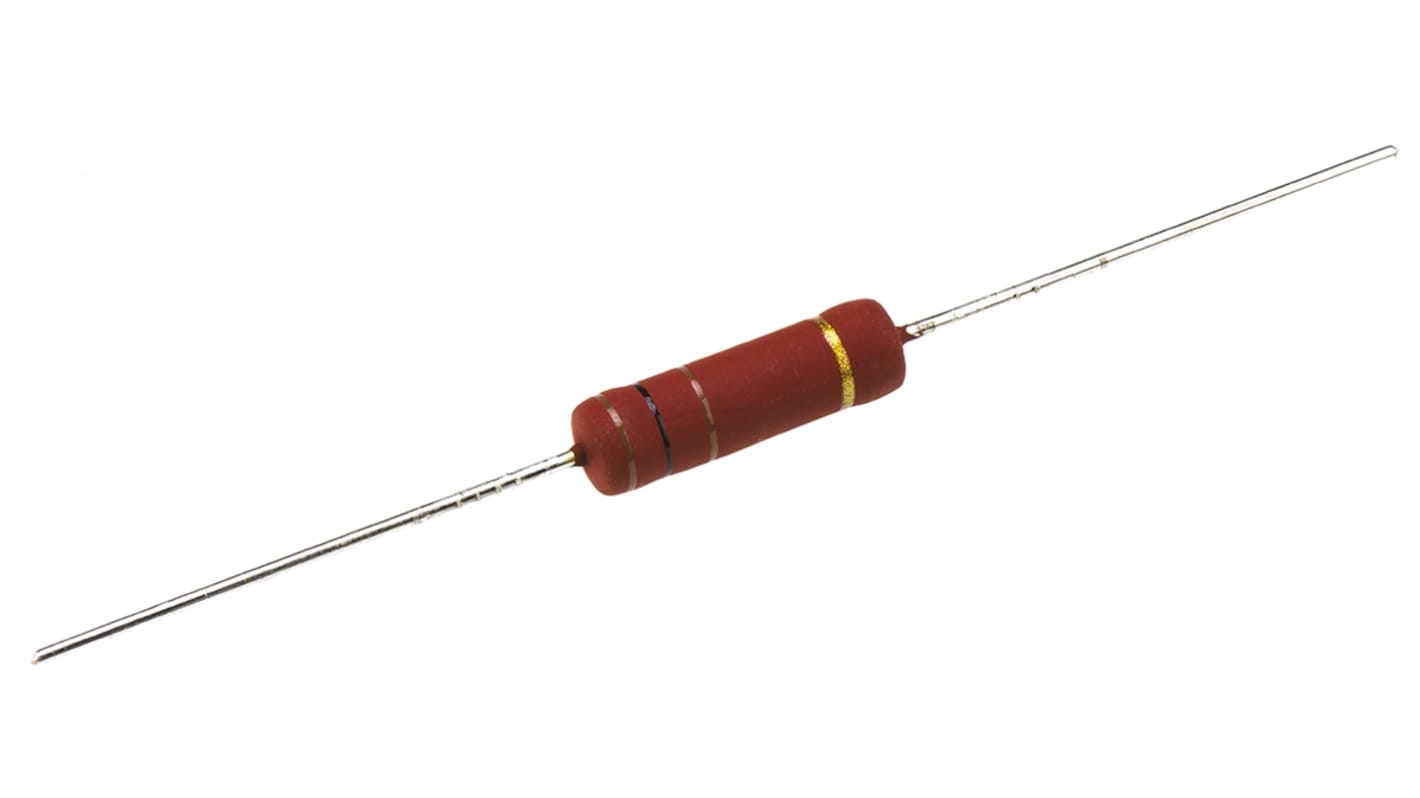 Vishay 金属膜电阻, 100Ω, 3W, ±5%容差, ±250ppm/°C, PR03系列