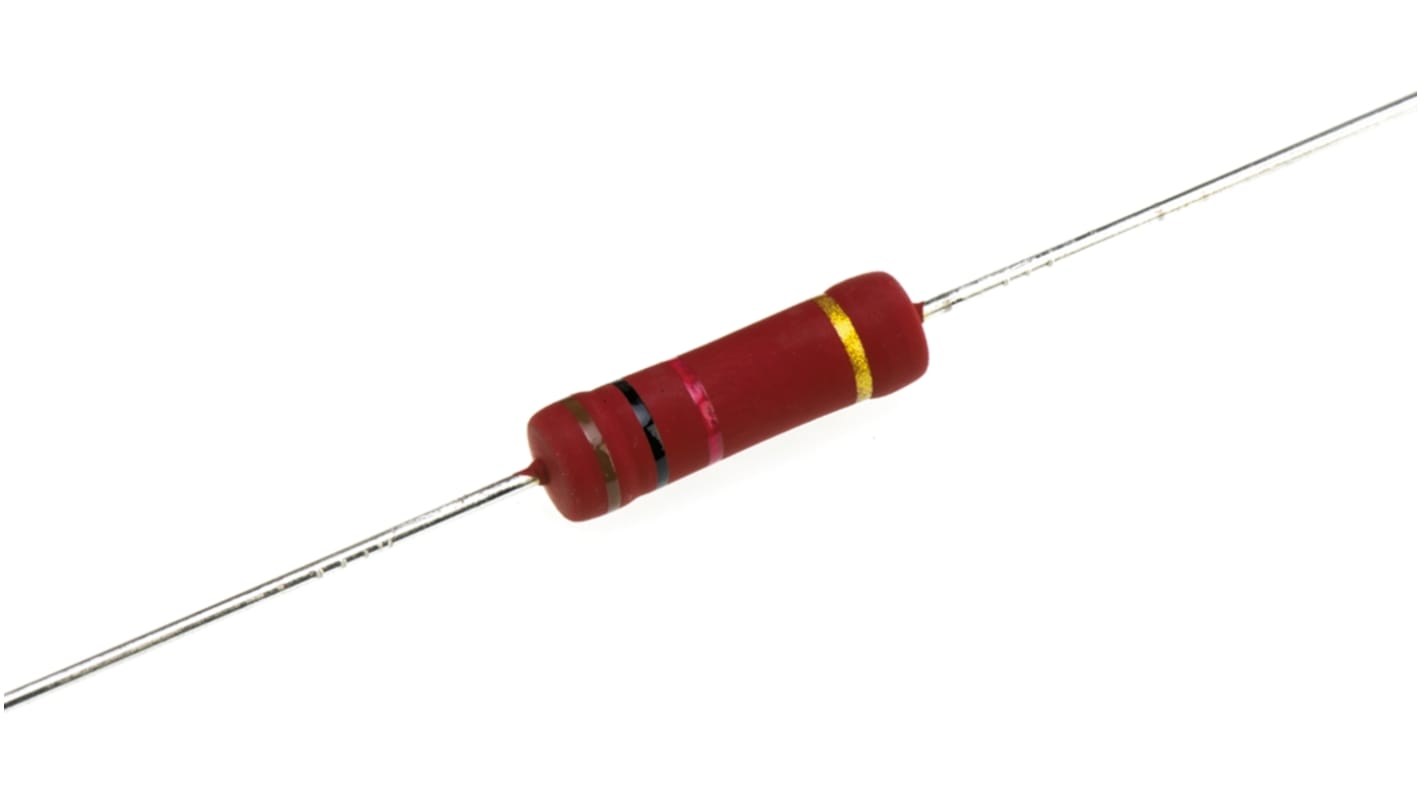 Vishay 金属膜电阻, 1kΩ, 3W, ±5%容差, ±250ppm/°C, PR03系列