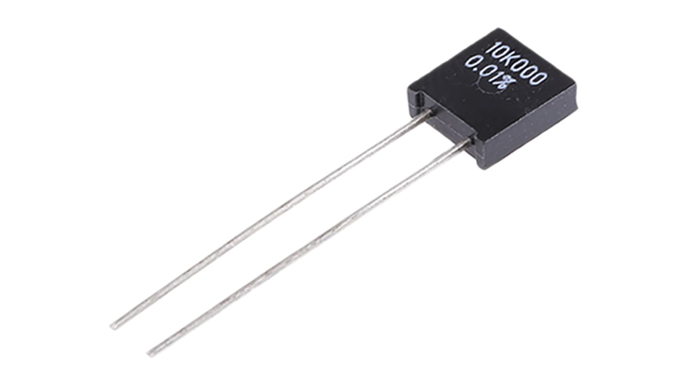 Vishay 金属箔电阻, 10kΩ, 0.6W, ±0.01%容差, ±0.2ppm/°C, Z201系列