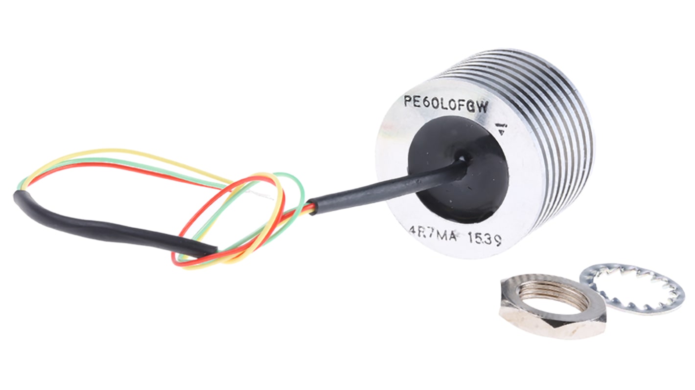 Vishay PE60 4.7Ω Rotary Potentiometer 1-Gang Panel Mount, PE60L0FGW4R7MA