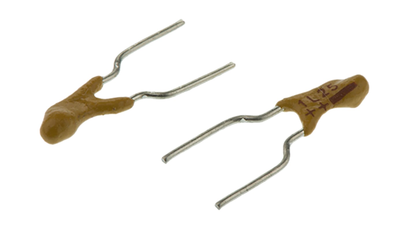 Vishay タンタルコンデンサ,1μF,25V dc,489D105X0025A6VE3