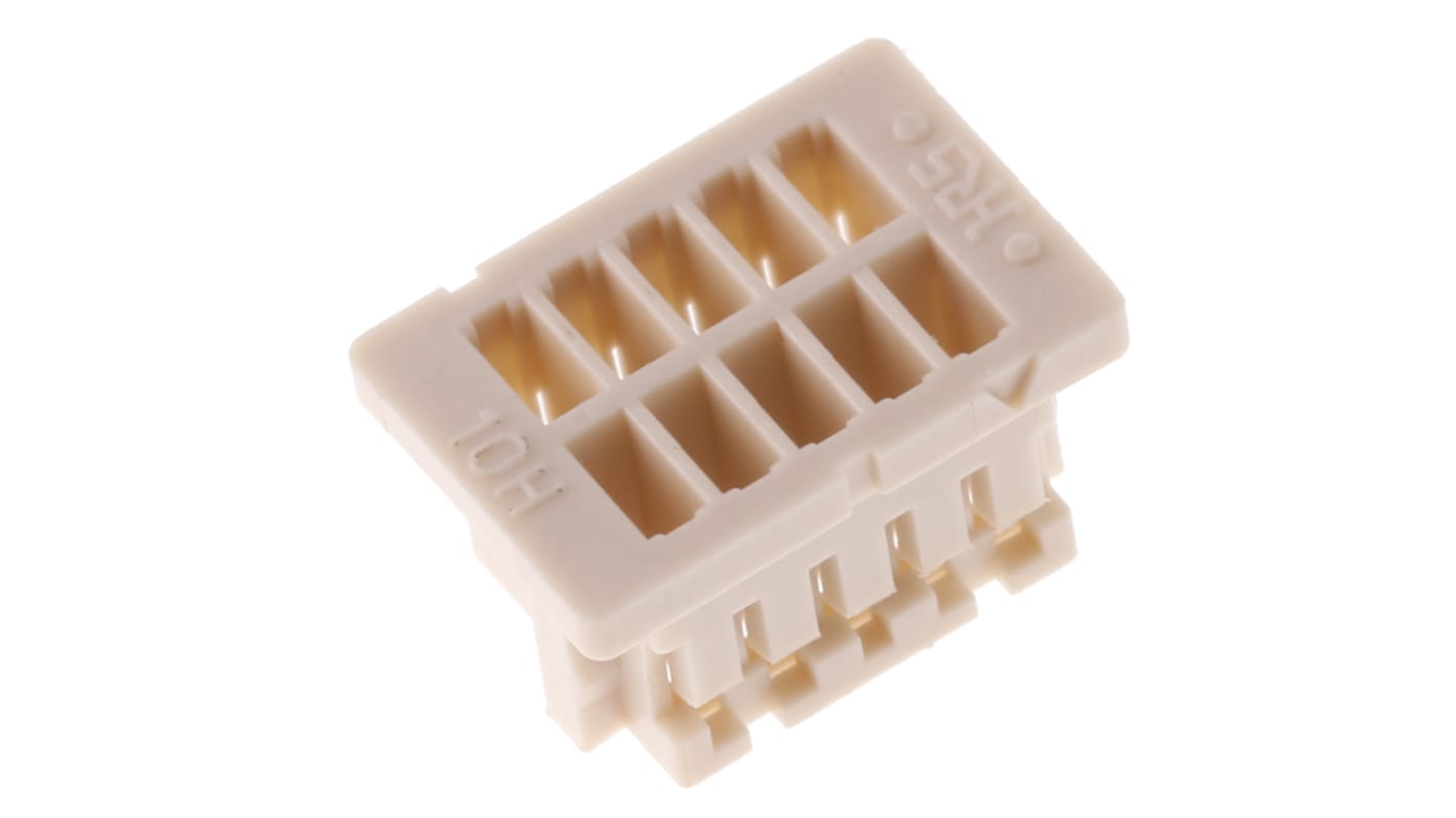 Hirose, DF20 Female Connector Housing, 1mm Pitch, 10 Way, 2 Row