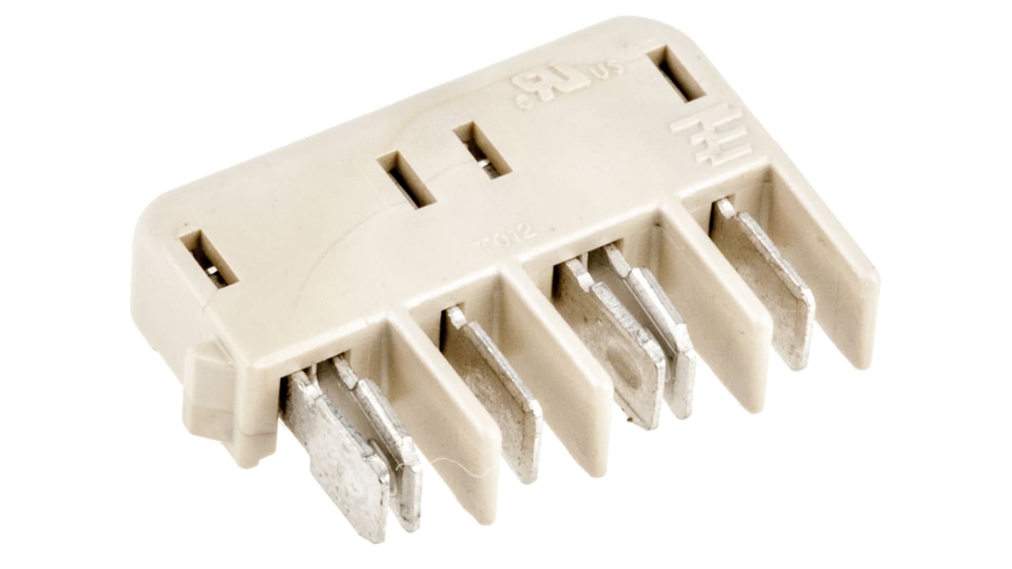 Conector de iluminación Hermaphroditic, Montaje Superficial, 125 V ac / dc, 6A