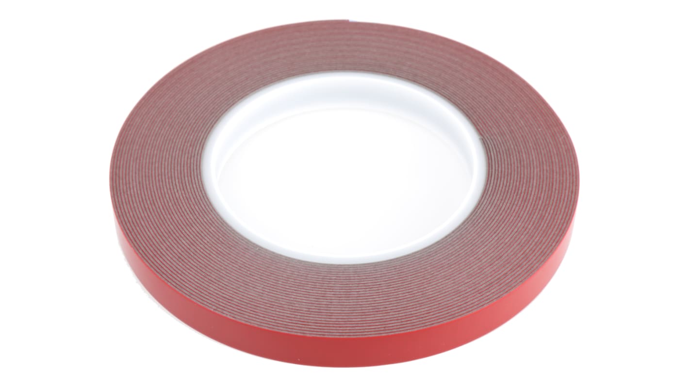 Hi-Bond VST 6080G Grey Foam Tape, 12mm x 10m, 0.8mm Thick