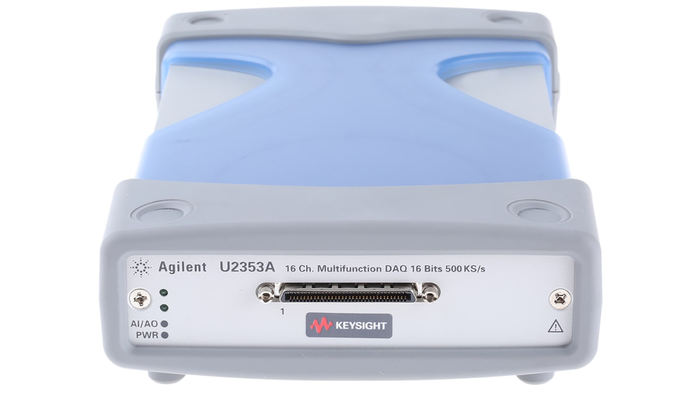 Keysight Technologies 模拟，数字式输入16通道USB数据采集器 , 500ksps采样率 U2353A