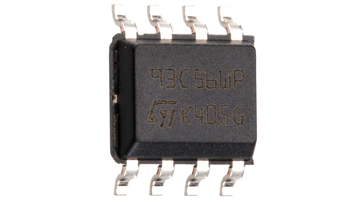Pamięć szeregowa EEPROM Montaż powierzchniowy 2kbit 8-pinowy SOIC 128 x 16 bit, 256 x 8 bit