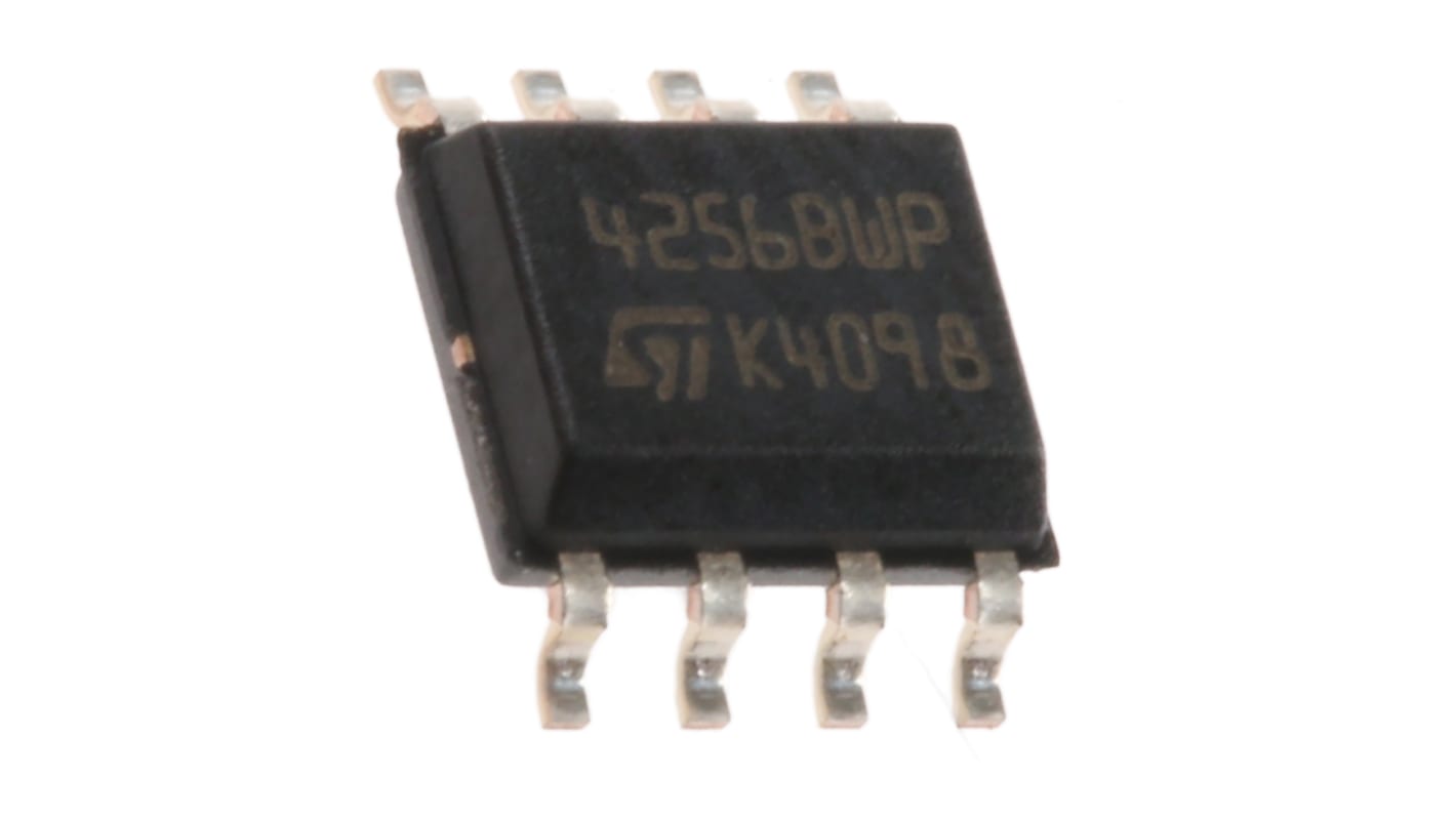 STMicroelectronics M24256-BWMN6P, 256kbit Serial EEPROM Memory, 900ns 8-Pin SOIC Serial-I2C