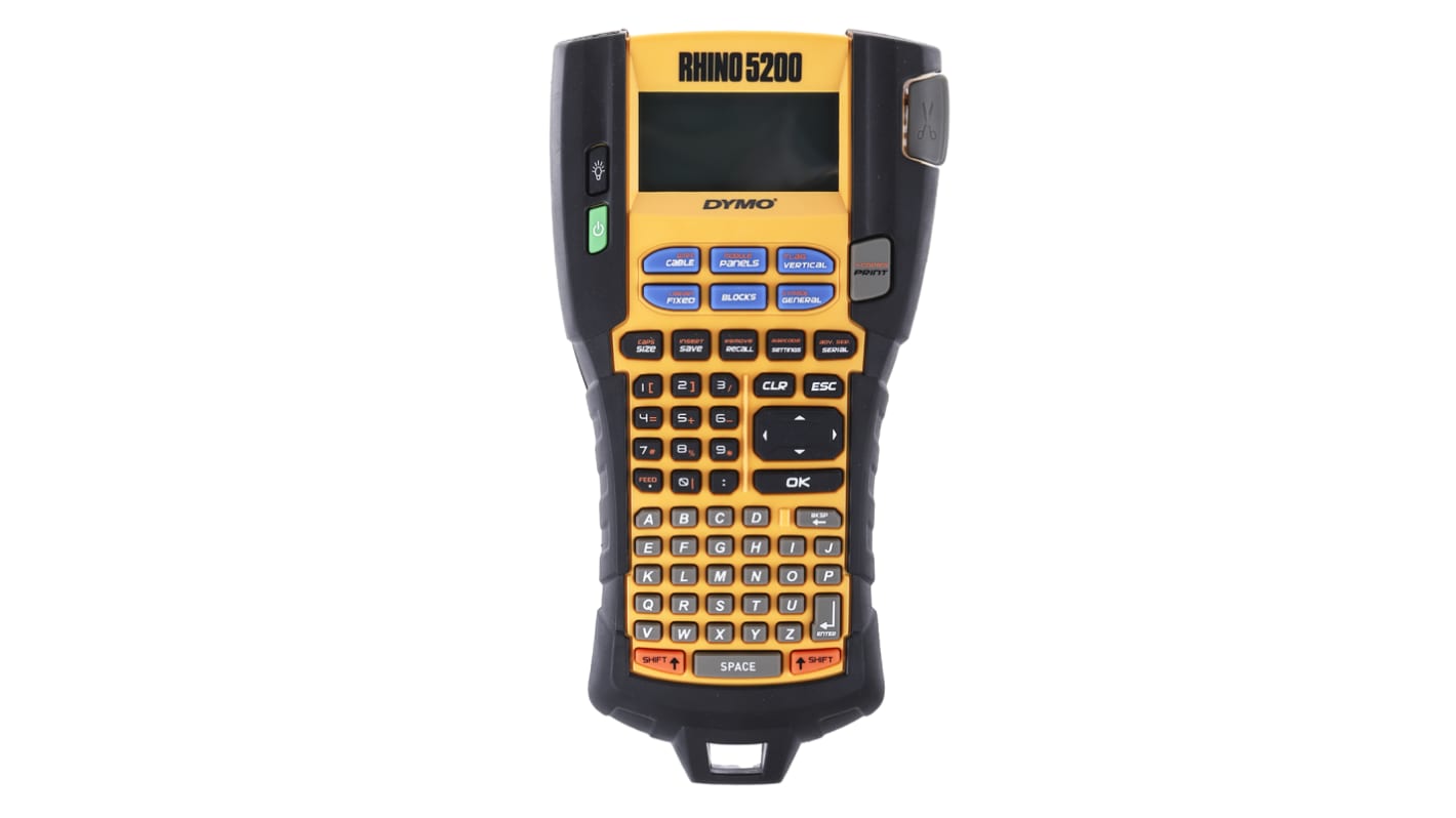 Etichettatrice Portatile Dymo Rhino 5200, ABC, largh. 19mm max