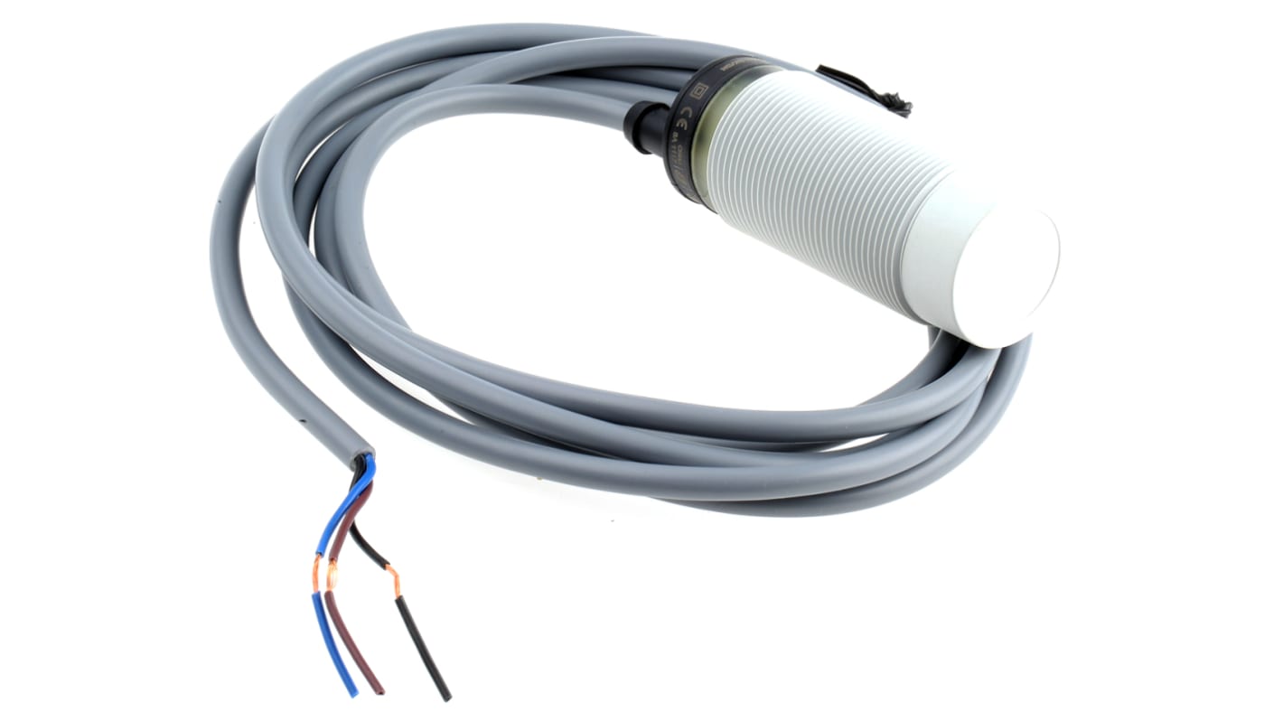 Rs-Online Sensore di prossimità Cilindro filettato Telemecanique Sensors M30 rilevamento 15 mm 10→ 30 V c.c