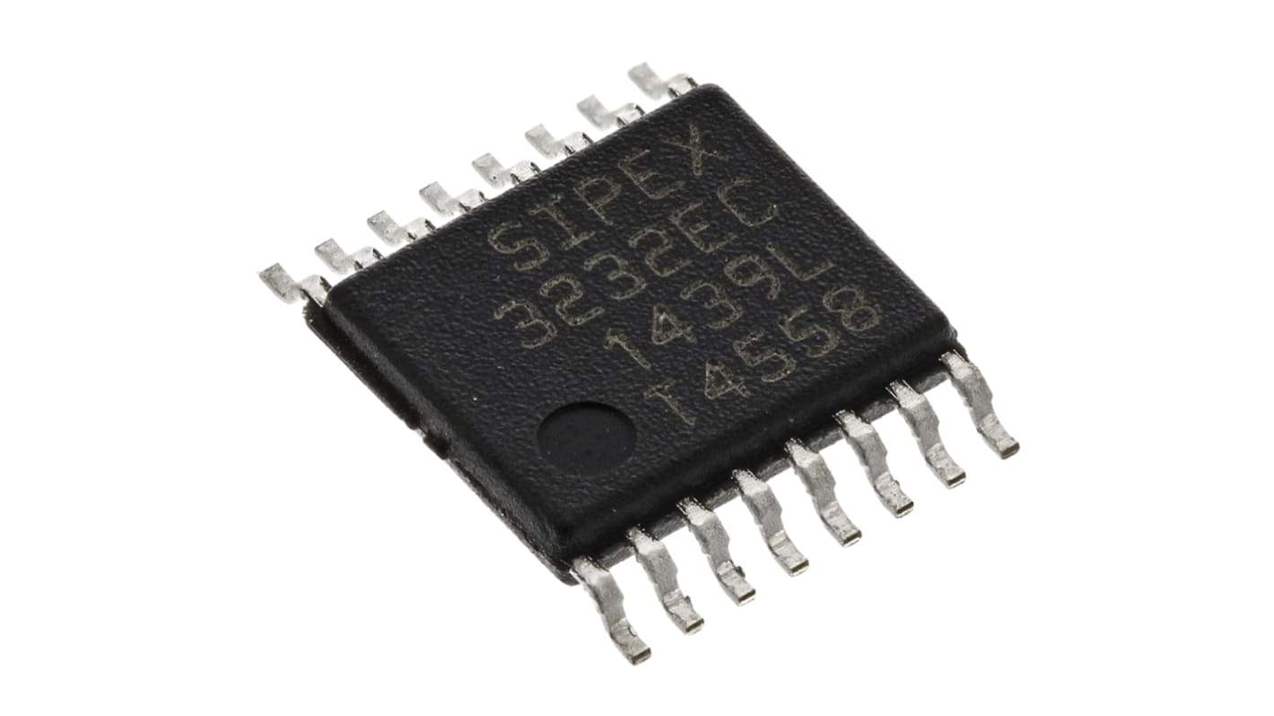 MaxLinear 线路收发器 IC, 2个发送器, 16针, 贴片安装, TSSOP封装