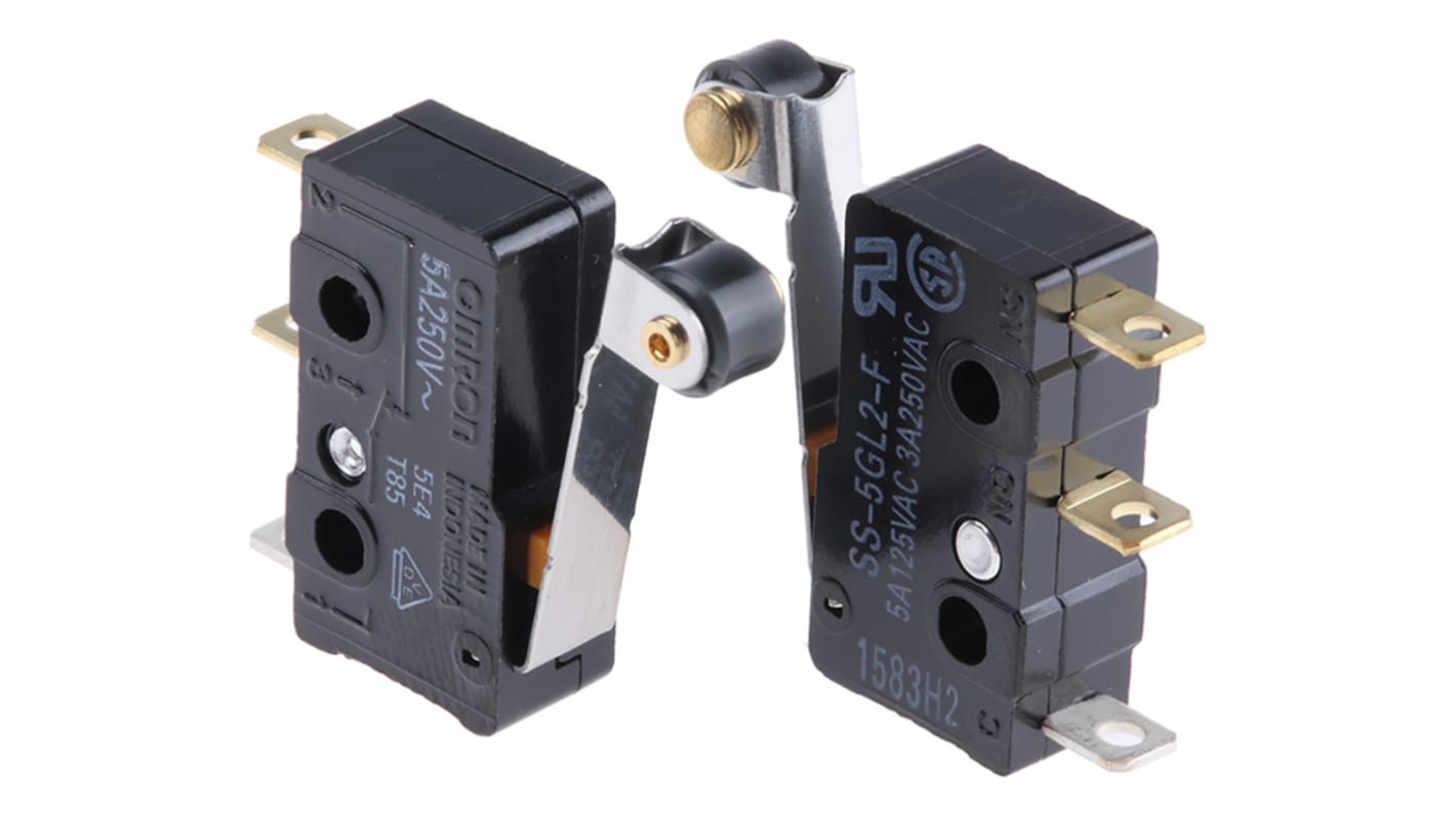 Pack of 5 Lever Micro Switches Pack of 5 Lever Micro Switches