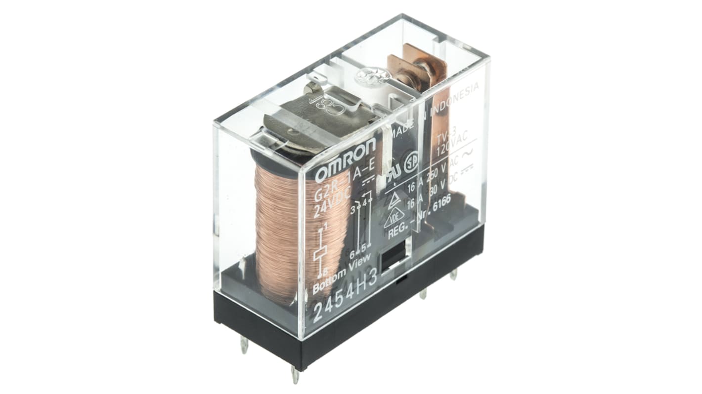 Omron G2R-1-E-12DC SPCO Power Relay 16A 12VDC | Rapid