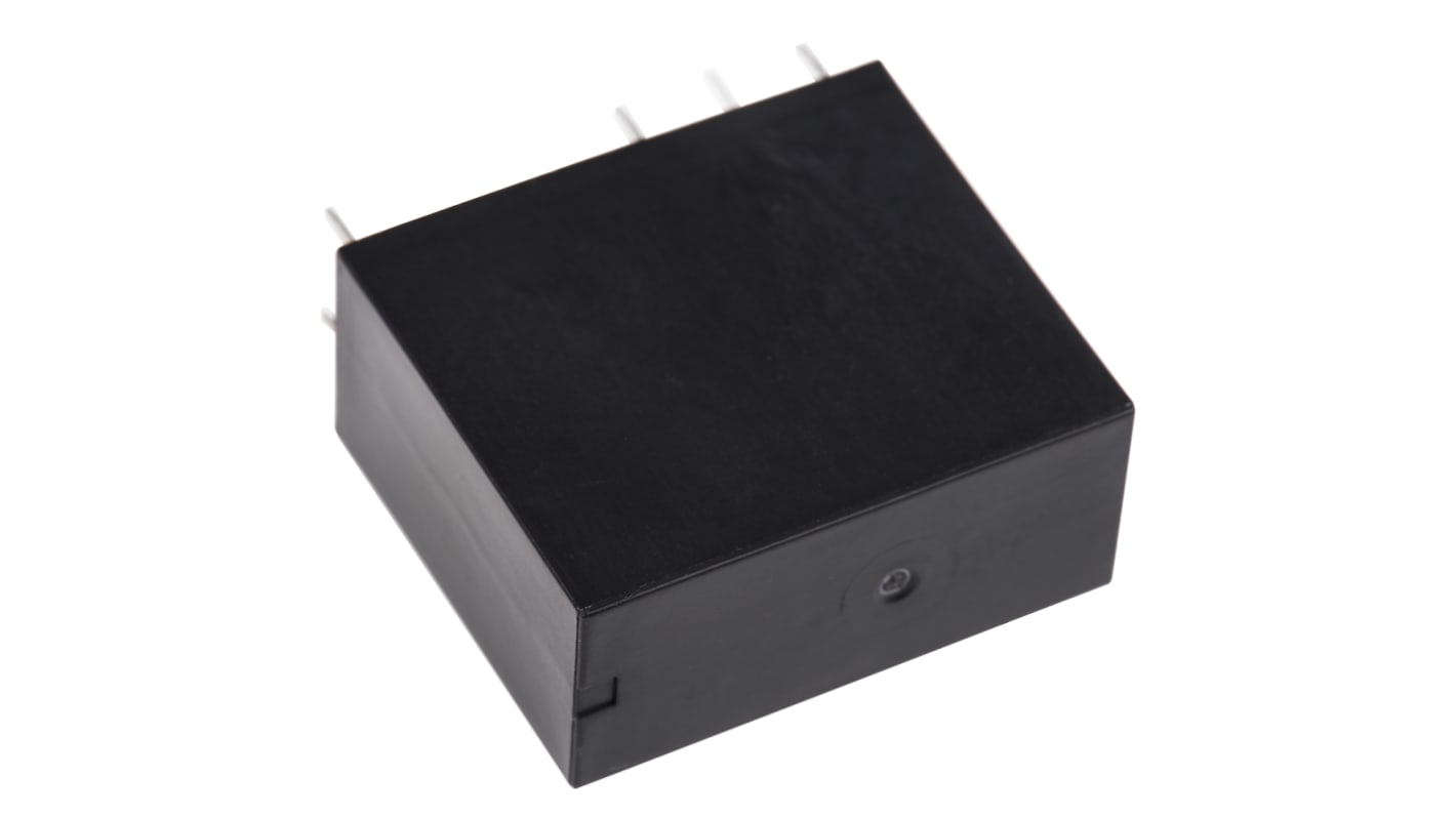 Omron PCB Mount Power Relay, 24V dc Coil, 4A Switching Current, DPDT