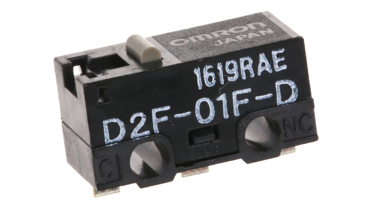 Łącznik Micro z trzpieniem Omron SPDT IP40
