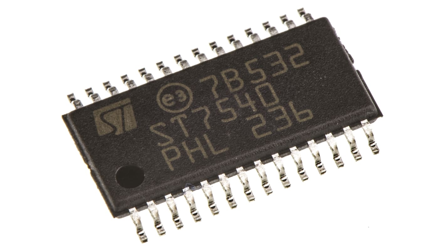 Módem Transceptor de línea de alimentación ST7540, FSK HTSSOP 28 pines