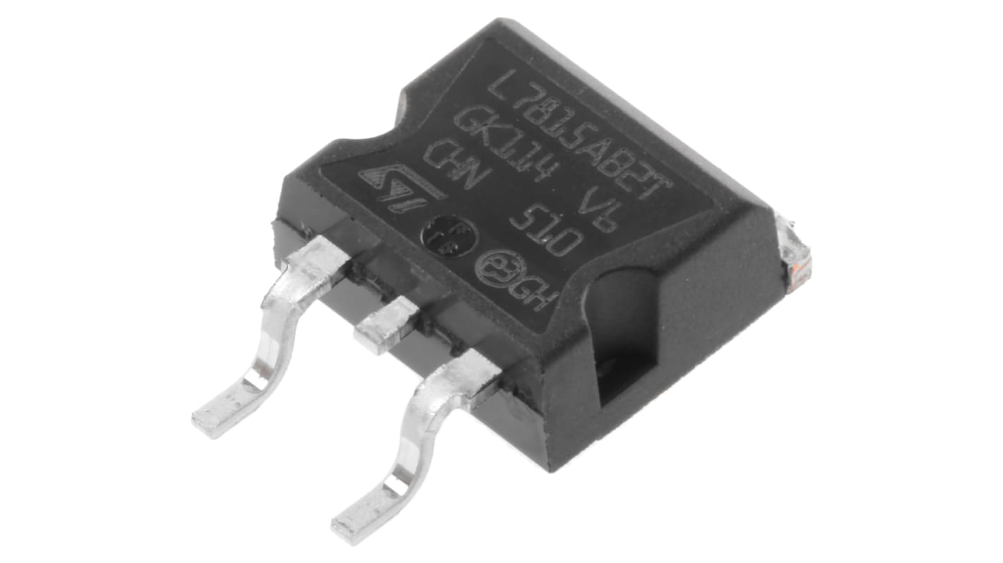 STMicroelectronics 電圧レギュレータ リニア電圧 15 V, 3-Pin, L7815ABD2T-TR