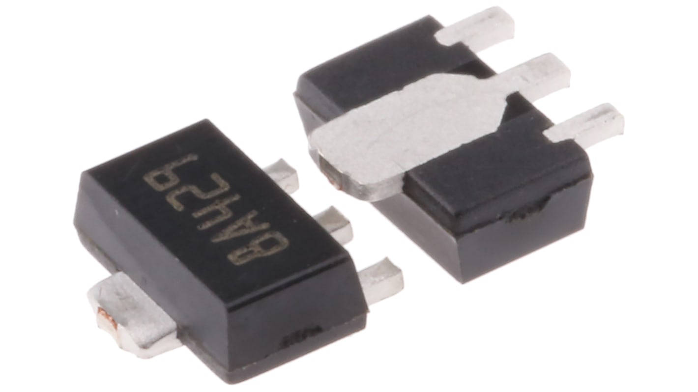 STMicroelectronics L78L33ACUTR, 1 Linear Voltage, Voltage Regulator 100mA, 3.3 V 3-Pin, SOT-89