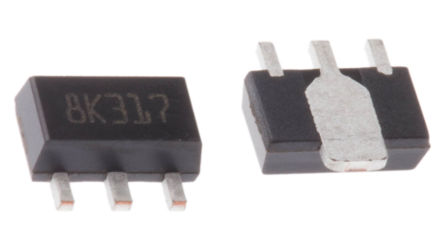 STMicroelectronics L78L12ACUTR, 1 Linear Voltage, Voltage Regulator 100mA, 12 V 3-Pin, SOT-89