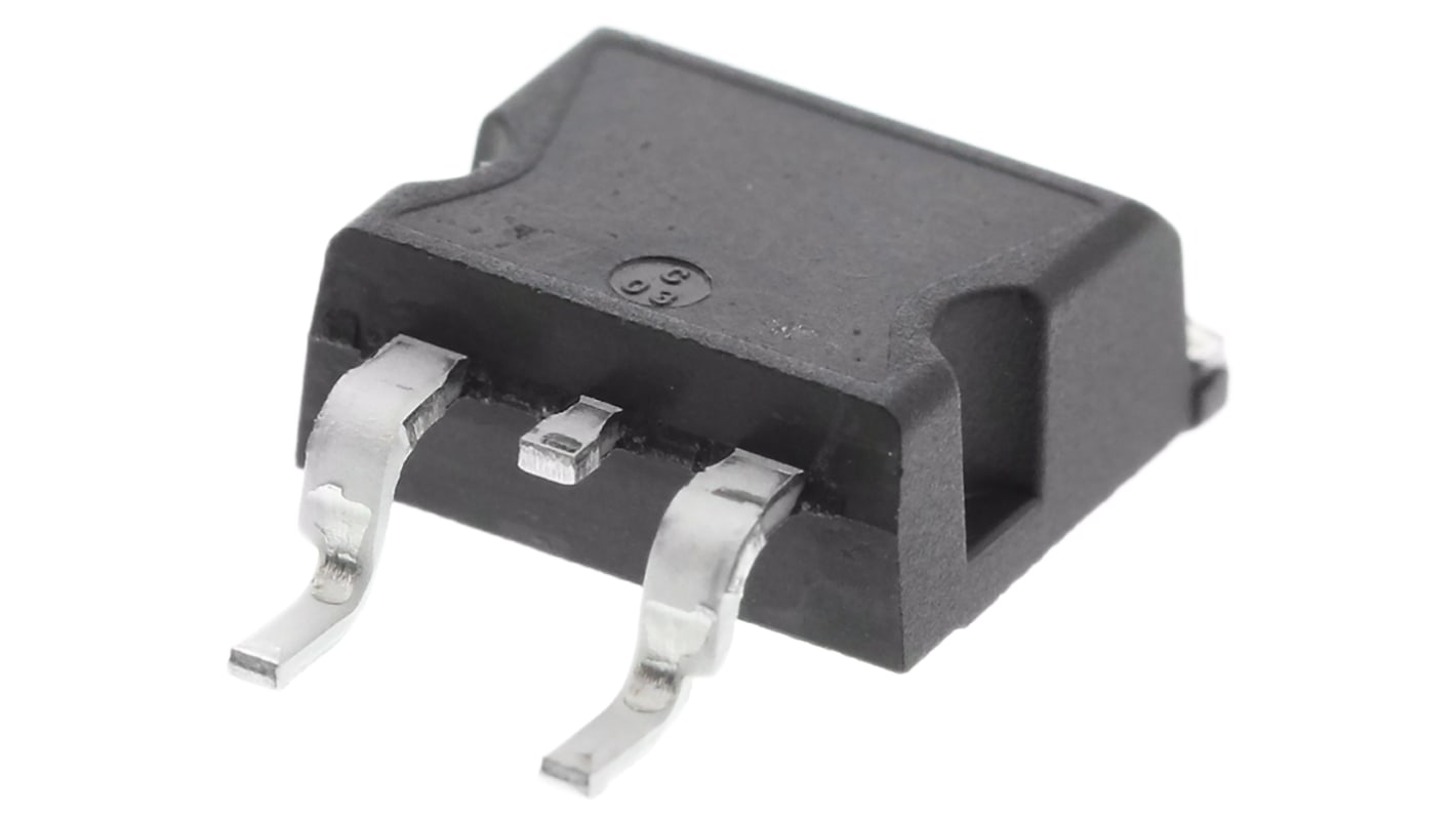 STMicroelectronics 线性稳压芯片, 12 V输出, 1.5A最大输出, 单路输出, D2PAK, 3针, 贴片安装, 0 °C→+125 °C, ±2%精度