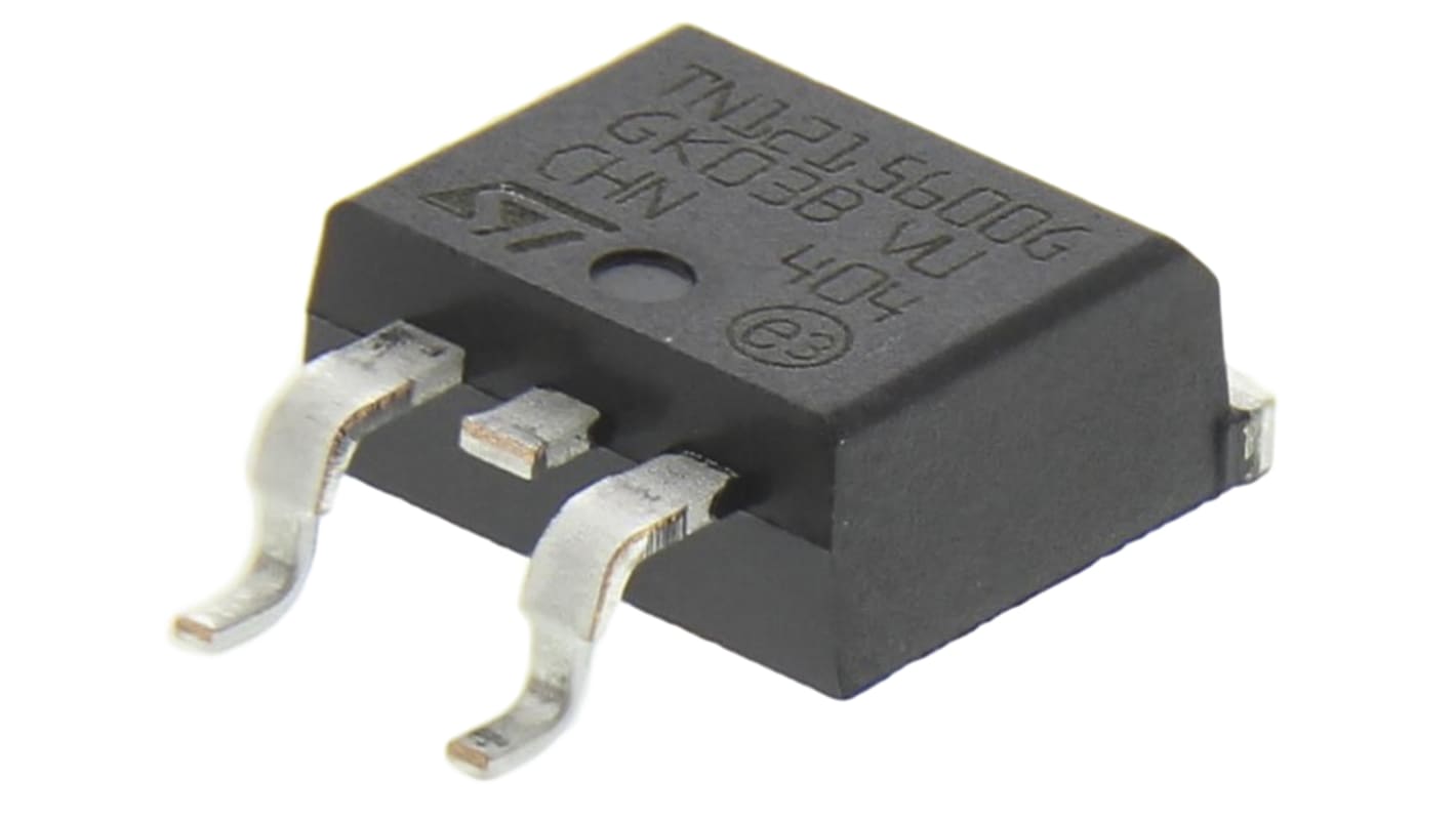 STMicroelectronics 可控硅, SCR, D2PAK (TO-263), 贴片安装, 最大栅极触发电流15mA