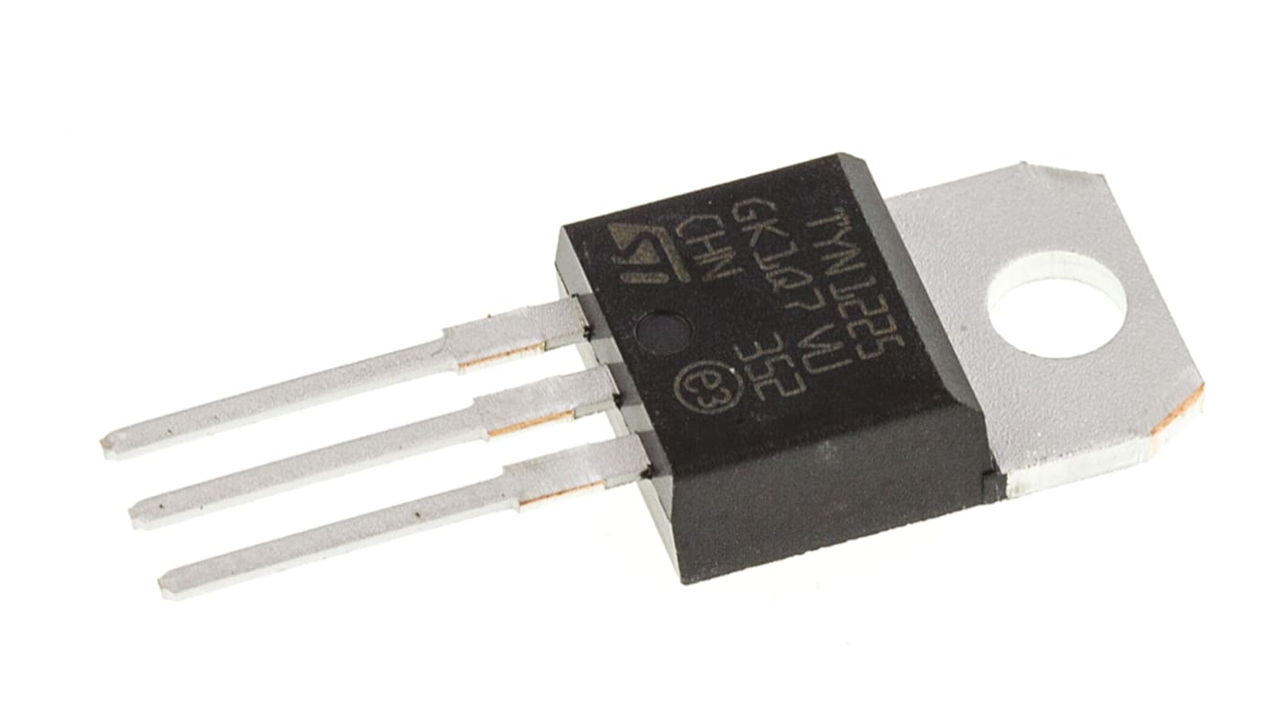 STMicroelectronics 可控硅, SCR, TO-220AB, 通孔安装, 最大栅极触发电流40mA