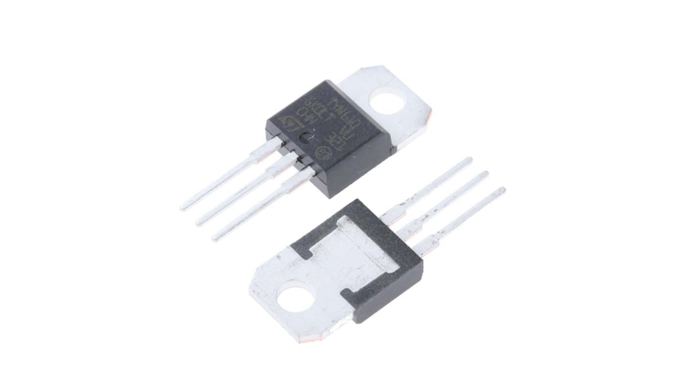 STMicroelectronics 可控硅, SCR, TO-220AB, 通孔安装, 最大栅极触发电流15mA