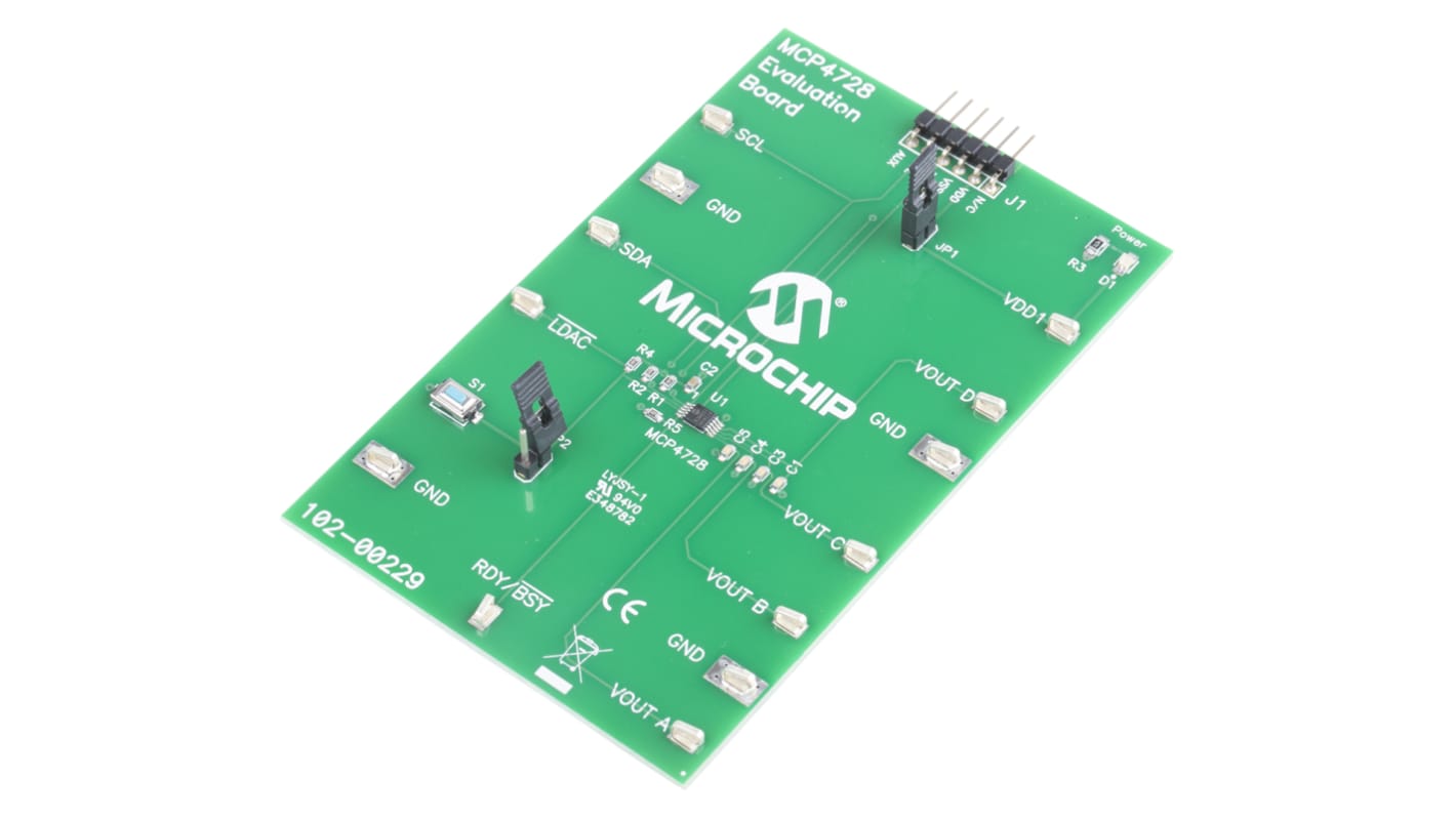 Microchip 12-Bit Signalwandler-Entwicklungskit Development Kit